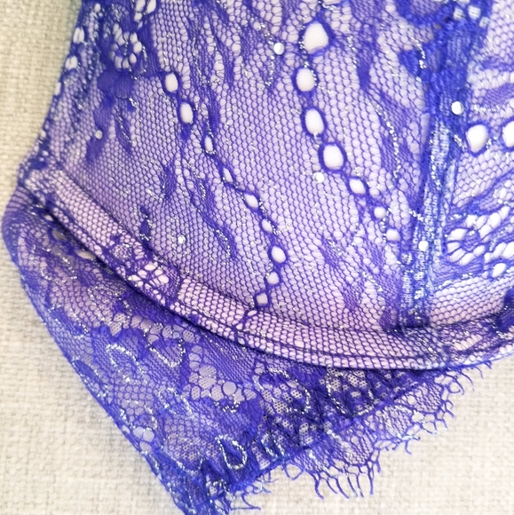 Victoria's Secret Vintage Dream Angels Plush Push up Bra Rhinestone Crystal NWT - Picture 4 of 15